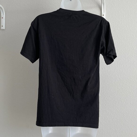 Vans Men's Black White Hi-Point Classic Fit Short Sleeve Pullover T-Shirt Size S - Picture 4 of 5